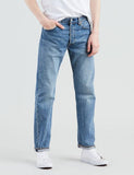 Levis 501 Original-Fit Jeans (Straight Leg) - Baywater / Medium Blue