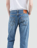 Levis 501 Original-Fit Jeans (Straight Leg) - Baywater / Medium Blue