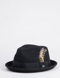 Bailey Cloyd Trilby-Hut - Schwarz