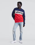 Levis 511 Slim Fit Warp-Stretch-Jeans - Ocean Parkway Blau