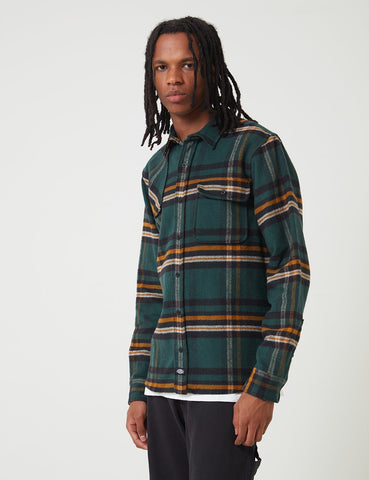 Dickies Preston Karohemd - Forest Green