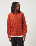 Dickies Ivel Cord Shirt - Rust Red