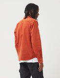 Dickies Ivel Cord Shirt - Rust Red