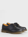 Dr Martens 1461 Schuhe (11838002) - Schwarz Glatt / Gelb Welt Heft-