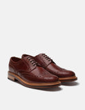 Grenson Archie Brogue - Chestnut Brown