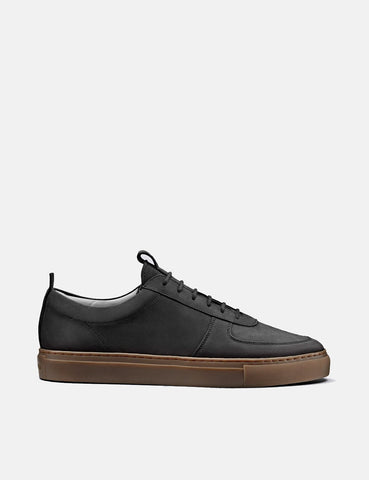 Grenson Sneaker 22 (Nubukleder, Gummisohle) - Schwarz