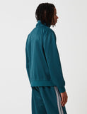 Stussy Strukturierter Rib-Bahn-Jacke - Dark Teal