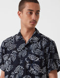 Stan Ray Kelapa Short Sleeve Ananas Hemd - Schwarz