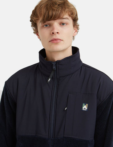 Wood Wood Hannes Fleecejacke - Navy