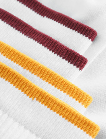 Wood Wood Gail 2-Pack Socken - Bright White Stripe