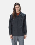 Rains Wasserdichte Jacke - Schwarz