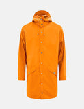 Rains Long Jacket - Feuer-Orangen