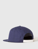 Stussy Smooth Stock Canvas Cap - Navy Blue