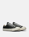 Converse 70er Chuck Taylor Low 162058C (Canvas) - Schwarz