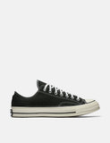 Converse 70er Chuck Taylor Low 162058C (Canvas) - Schwarz