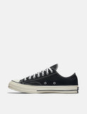 Converse 70er Chuck Taylor Low 162058C (Canvas) - Schwarz