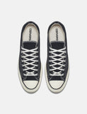 Converse 70er Chuck Taylor Low 162058C (Canvas) - Schwarz