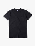 Velva Sheen Klassische USA Made T-Shirt (Pocket) - Schwarz