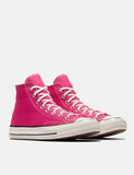 Converse 70er Chuck Hallo 161442C (Canvas) - Pink Pop / Schwarz / Reiher