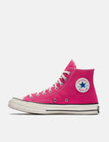 Converse 70er Chuck Hallo 161442C (Canvas) - Pink Pop / Schwarz / Reiher