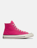 Converse 70er Chuck Hallo 161442C (Canvas) - Pink Pop / Schwarz / Reiher