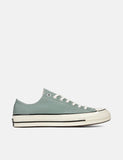 Converse 70er Chuck Low 161506C (Canvas) - Mica Grün / Schwarz / Reiher