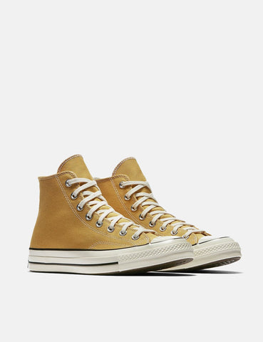 Converse 70er Chuck Hallo 162054C (Canvas) - Sunflower Gelb / Schwarz / Reiher