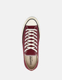 Converse 70er Chuck Low 162059C (Canvas) - Dark Burgundy / Schwarz / Reiher