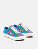 Converse One Star Academy Low Top (164392C) - Völlig blau / Racer Rosa