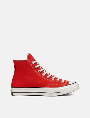 Converse 70er Chuck Taylor Hallo (164944C) - Emaille-Rot / Reiher / Schwarz