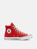 Converse 70er Chuck Taylor Hallo (164944C) - Emaille-Rot / Reiher / Schwarz