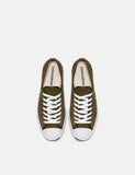 Converse Jack Purcell 165138C (Wide Wale Cord) - Überschuss Grün / Weiß