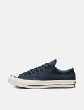 Converse 70er Chuck Taylor Low 165179C (Velvet) - Dark Obsidian Blau / Reiher / Schwarz