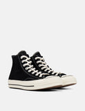 Converse Chuck Taylor Hallo 166216C 70er (Suede) - Schwarz / Reiher / Reiher