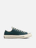 Converse 70ern Chuck Taylor Ox Canvas (166824C) - Fichte / Schwarz / Reiher Faded