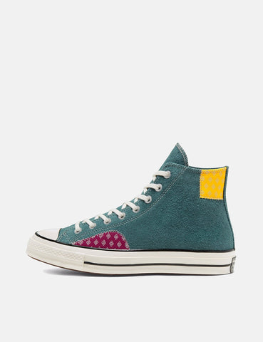 Converse Twisted-Prep 70er Chuck Taylor Hallo (166853C) - Faded Fichte / Amarillo