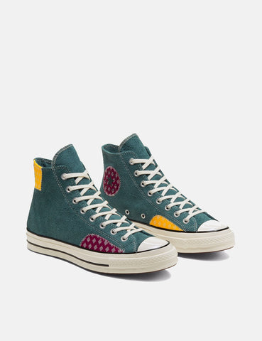 Converse Twisted-Prep 70er Chuck Taylor Hallo (166853C) - Faded Fichte / Amarillo