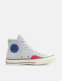 Converse Twisted-Prep 70er Chuck Taylor Hallo (166854C) - Photon Staub / Eile Blau