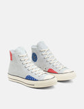 Converse Twisted-Prep 70er Chuck Taylor Hallo (166854C) - Photon Staub / Eile Blau