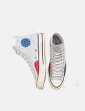 Converse Twisted-Prep 70er Chuck Taylor Hallo (166854C) - Photon Staub / Eile Blau