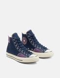 Converse Wasser Prep 70ern Chuck Taylor Hallo (167072C) - Obsidian / Peony Rosa / Reiher