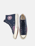 Converse Wasser Prep 70ern Chuck Taylor Hallo (167072C) - Obsidian / Peony Rosa / Reiher