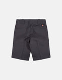 Dickies 273 Slim Gerader Arbeits Shorts - Charcoal