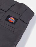 Dickies 273 Slim Gerader Arbeits Shorts - Charcoal