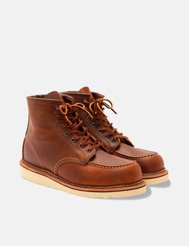 Red Wing Heritage 6" Moc Toe Boots (1907) - Copper Rough & Tough Brown