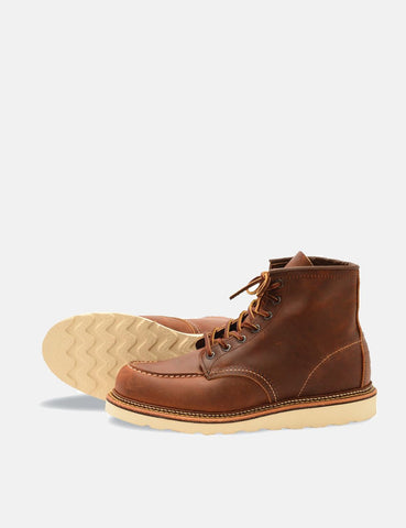 Red Wing Heritage 6" Moc Toe Boots (1907) - Copper Rough & Tough Brown