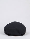 Bailey Herr Solid Flat Cap - Schwarz