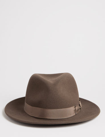 Bailey Curtis Widebrim Fedora-Hut - Serpent Brown