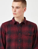 Dickies Ivyland Kariertes Hemd - Rot