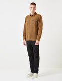 Dickies Lewisburg mit Fischgrätmuster Hemd - Brown-Ente